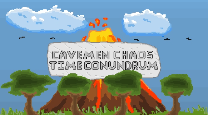 Cavemen Chaos Time Conundrum: Title Screen